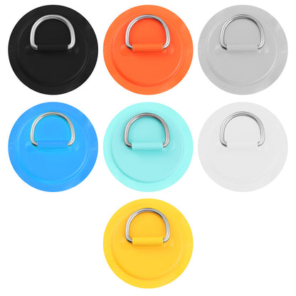 Stainless Steel D Ring Pad Patch Inflatable Paddle Board SUP Kayak Canoe Boat
