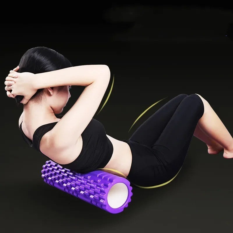 Yoga Physio Foam Roller Pilates Back Pain Relief Deep Tissue Muscle Massage Tool