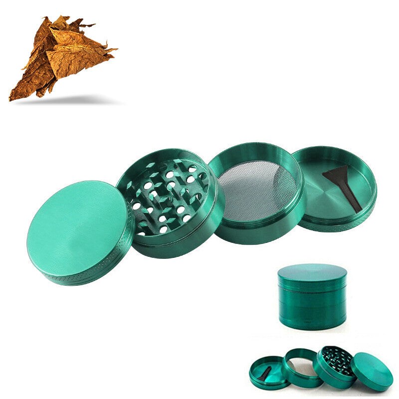 40mm 4-Layer Metal Alloy Herb Tobacco Grinder Smoke Crusher Spice Hand Muller