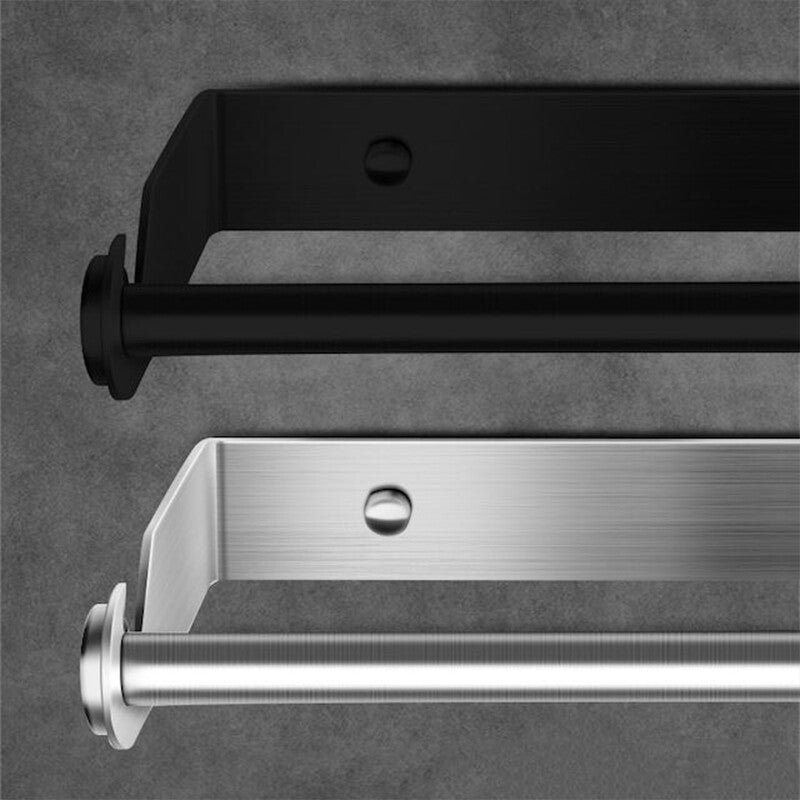 Paper Towel Holder Under Cabinet Wall Mount Stainless Steel Rack Kitchen AU NEW