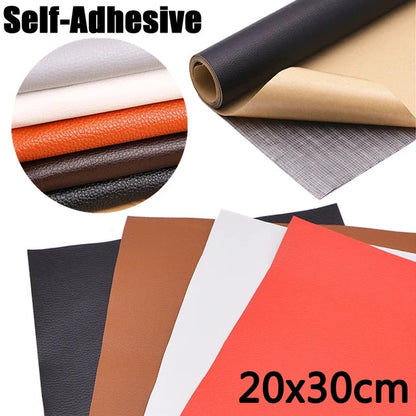 Self-Adhesive Leather Repair Patch for Car Seats, Chairs, Sofas, and Couches