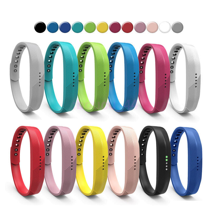 Compatible with Fitbit Flex 2 Sports Wristband Silicone Replacement Strap Watch Band HOT