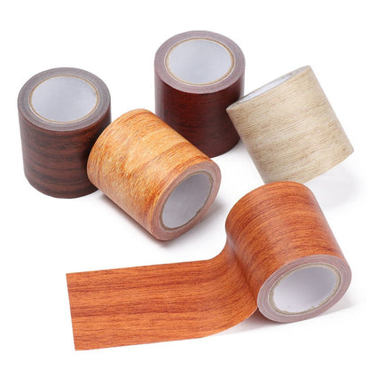 Furniture Renovation Duct Tape Skirting Line Repair Tape Wood Grain Adhensive