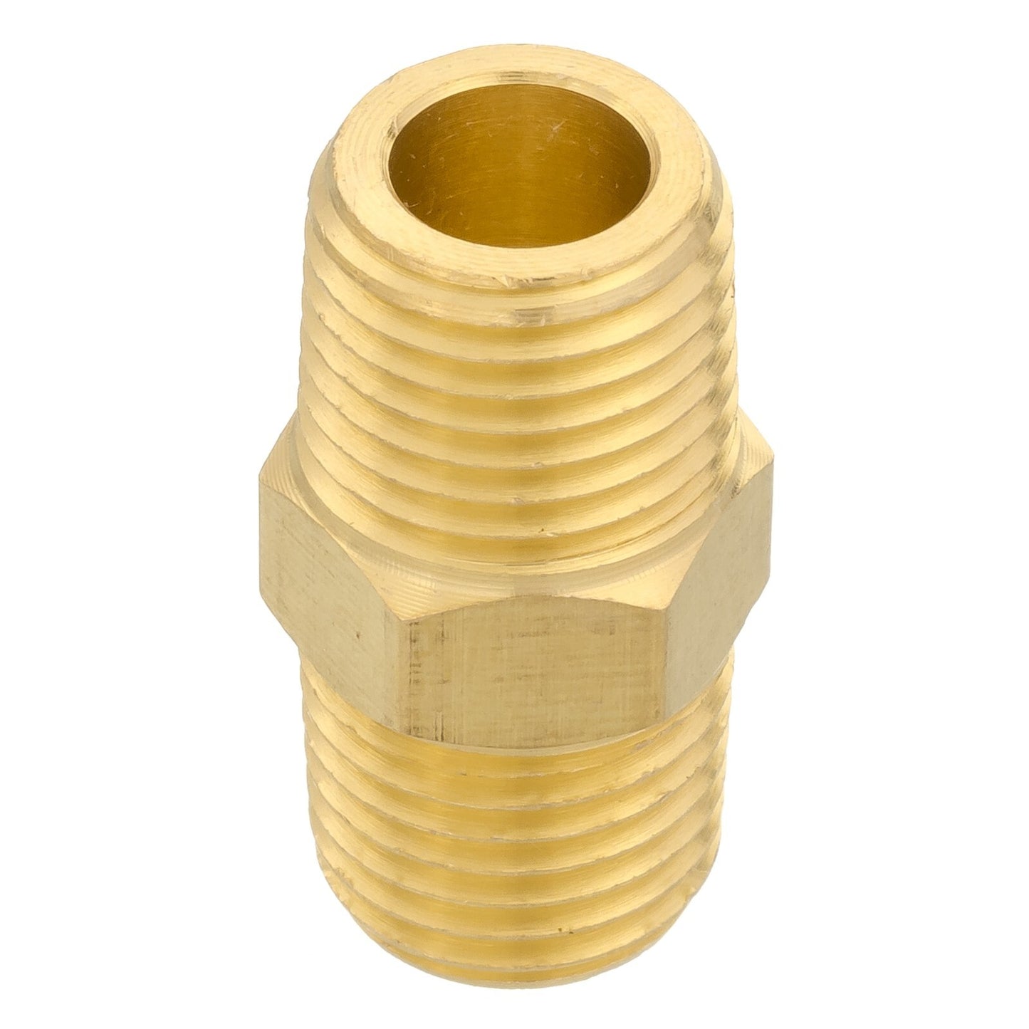 Brass 1/4" Male BSP To NPT Adapter Pipe Fitting Threaded Connector Coupler