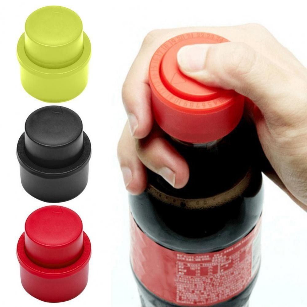 1Pcs Frizzy Bottle Stopper Cola Pump Soda Cap Drink Sealer  Carbonation Keeper