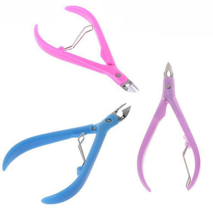 Stainless Steel Cuticle Nipper Clipper Manicure Tool Hangnail Trimmer 11cm New