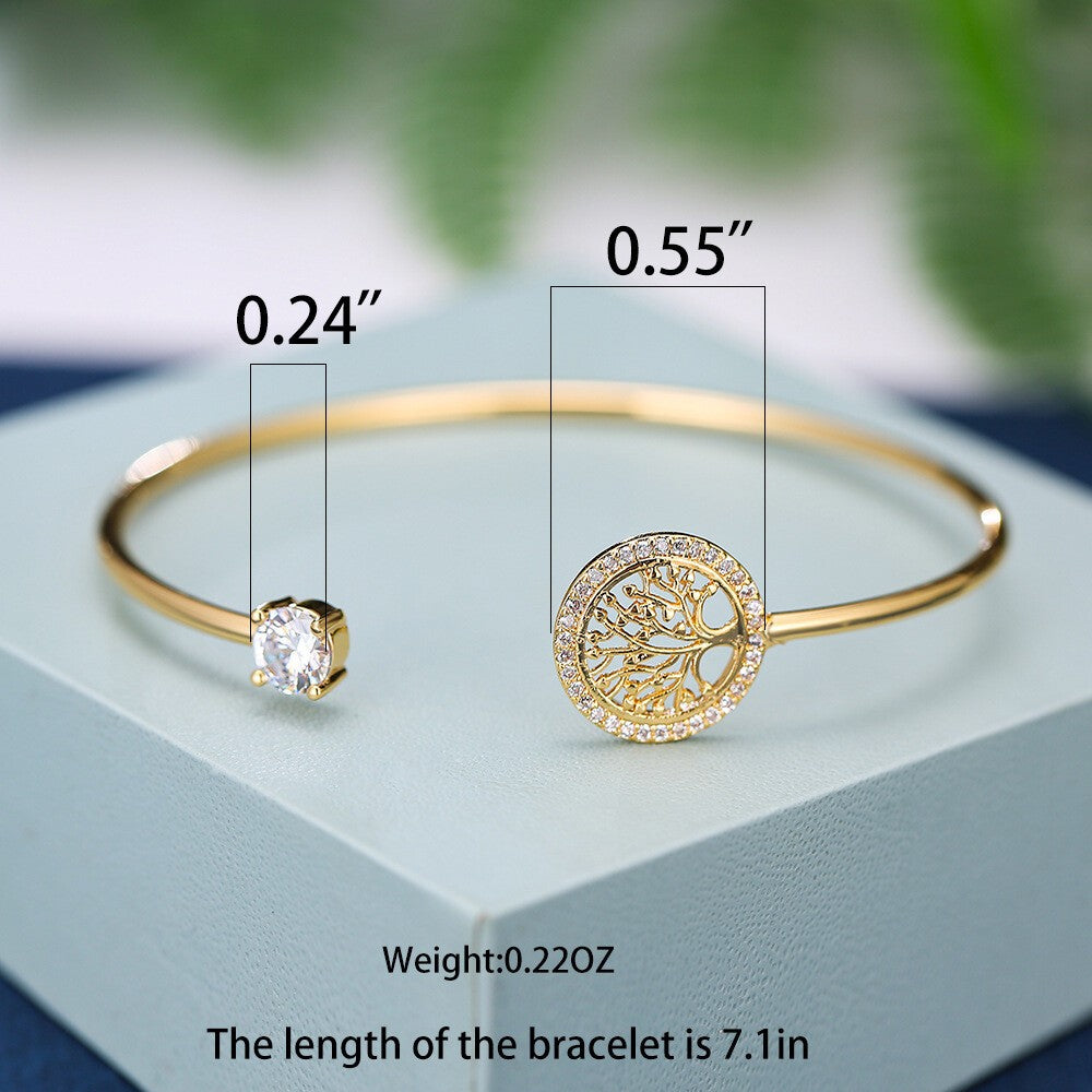 Tree of Life Charm Bracelet Vintage Adjustable Bangle Spiritual Jewelry Women AU