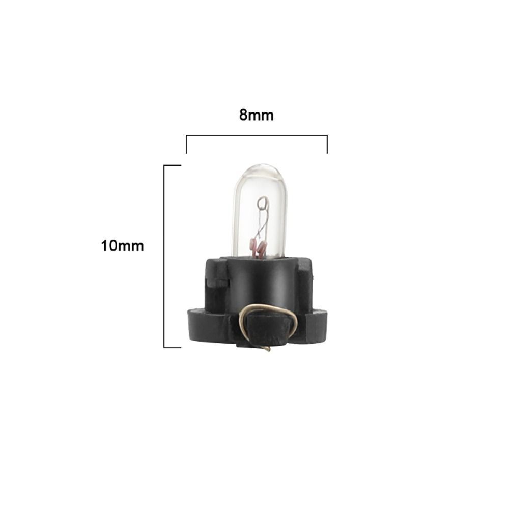 10pcs T3/T4.2 Halogen Bulb Wedge Panel Dash Light  Automobile