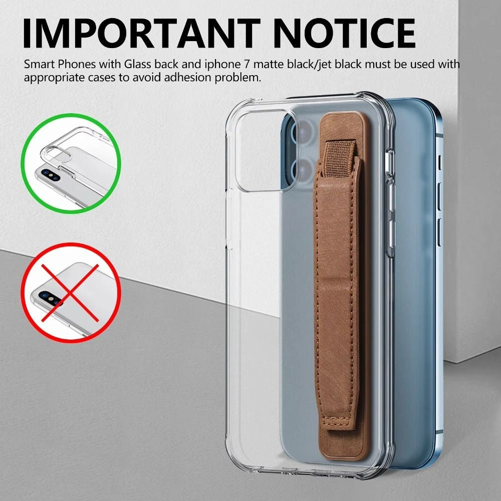 Wristband Phone Finger Grip Strap Mobile Phone Stand for Most Smartphone