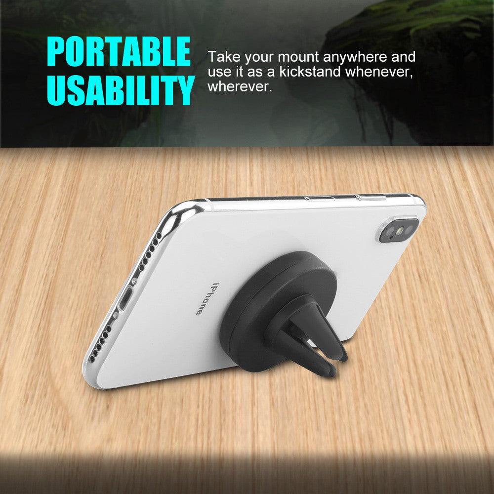 Universal Car Mount Air Vent Magnetic Phone Holder for All iPhone Android Phones