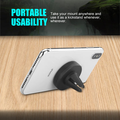 Universal Car Mount Air Vent Magnetic Phone Holder for All iPhone Android Phones