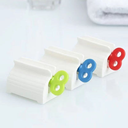 3x Toothpaste Squeezer Bathroom Tube Easy Stand Dispenser Rolling Holder Seat AU – Compatible with Seat