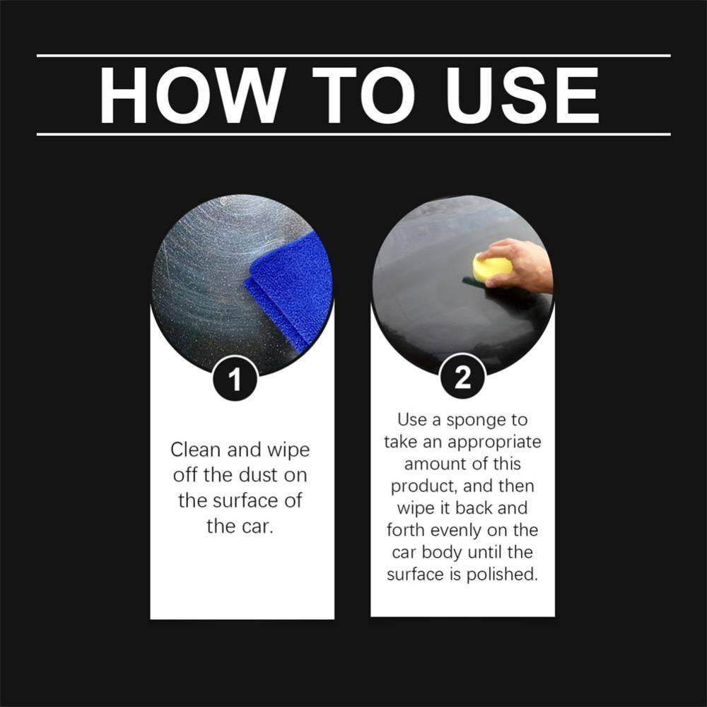 1-10 Set Titanium Ceramic Wax Cream,Strong Protection Car Coating Polishing Wax