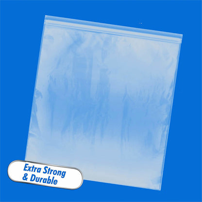 100-1000x Bulk Resealable Zip Bags PE Clear Plastic Bag Zipper AU STOCK NEW