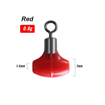 Fast Link Running Ledger Fishing Swivels connect Slider Beads Zig Pulley Clip