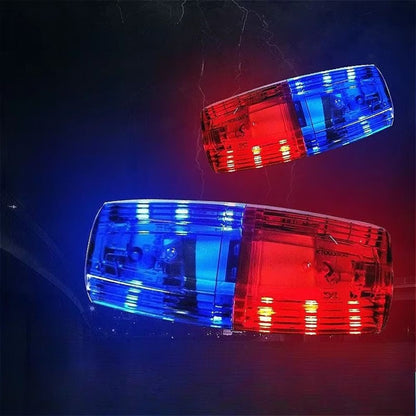 Waterproof Clip-on Warning Light Compatible with Sanitation and Patrol Workers