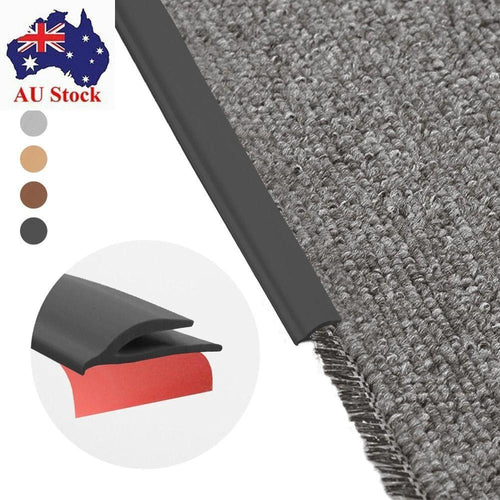 Cuttable Carpet Edge Trim Strip Self Adhesive Rug Edge Protector  Household