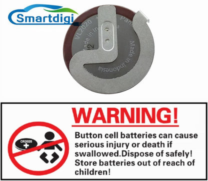 Remote Key Fob Rechargeable Battery for Panasonic VL2020 BMW E39 E46 E60 E90 E92
