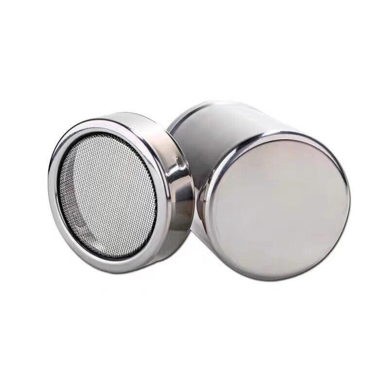 Stainless Steel Icing Sugar Cocoa Coffee Shaker Flour Duster Chocolate Powder AU