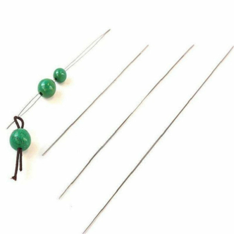 Up 12pcs Big Eye Beading Needles Easy Threading Tool Bracelet Jewelry Making DIY