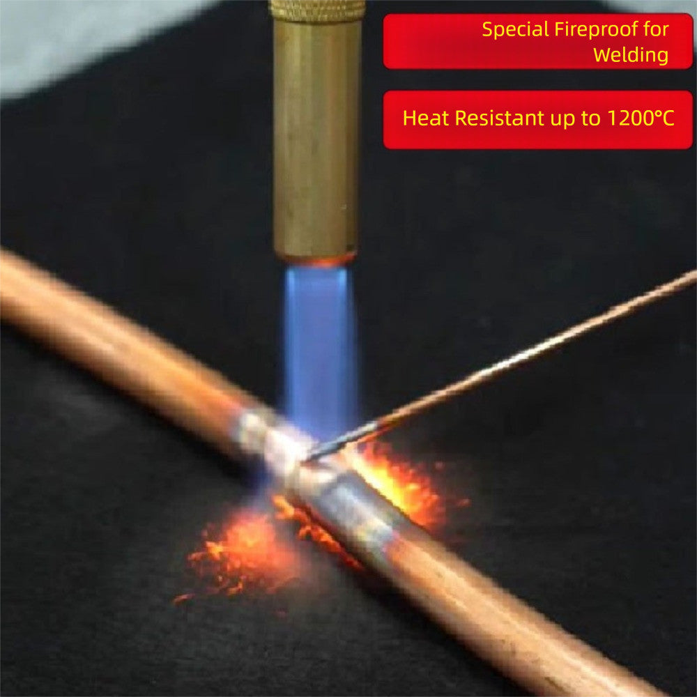 Fireproof Welding Protective Blanket Torch Shield Mat  for Insulation Welding