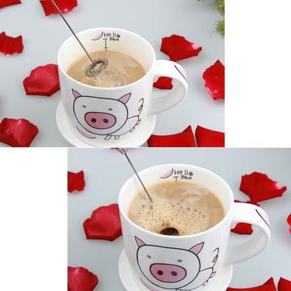 Mini Handle Electric Mixer Kitchen Coffee Milk Egg Beater Whisk Mixer Froth Shak