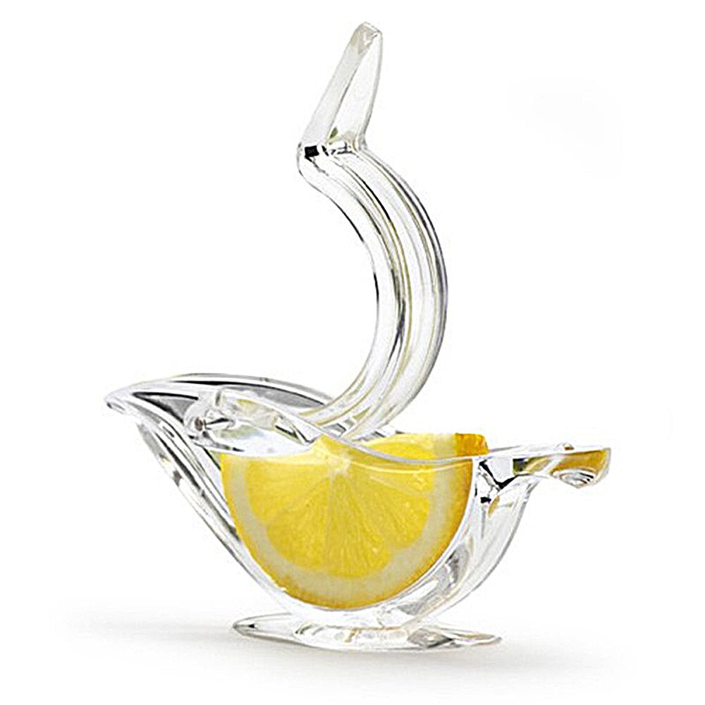 Bird Lemon Wedge Squeezer, Bird Lemon Squeezer, Acrylic Manual Lemon Slice Squee