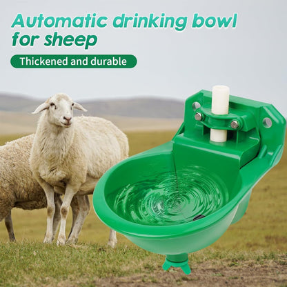 Automatic Water Drinker Bowl For Livestock Goat Sheep Pig Plastic Waterer Feeder