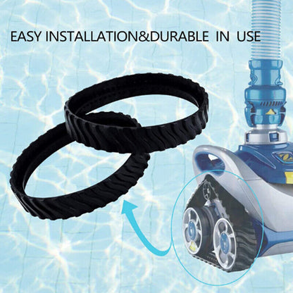 2/4Pcs For Zodiac MX8 MX6 Baracuda R0526100 Pool Cleaner AU Tracks Tyres Wheel C
