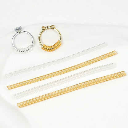 1pc Ring Size Adjuster Tightener Reducer Invisible Spiral Jewellery Resizer Tool