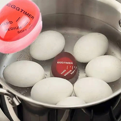2PCS Colour Changing Egg Timer Perfect Boiled Eggs By Temperature Kitchen Helper