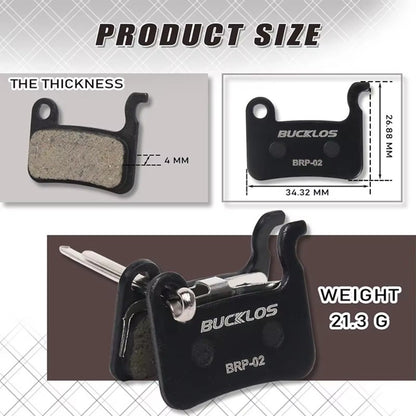 BUCKLOS Bike Brake Pads MTB Hydraulic Brake Pads for SHIMANO A01S M06 M07