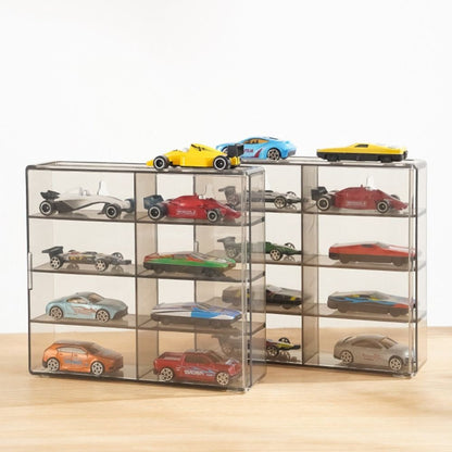 8 Grids Toy Model Cars Display Box 1:64 Display Rack Cabinet  Hotwheels Cars