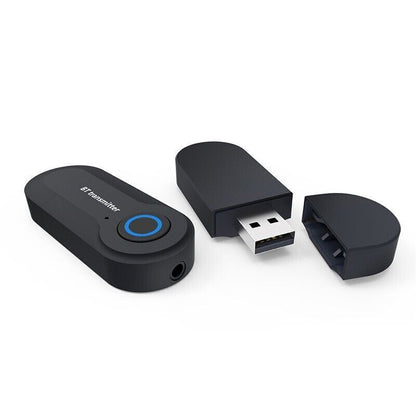 Wireless Bluetooth 5.0 Transmitter Stereo Audio Adapter Sender for TV PC Speaker
