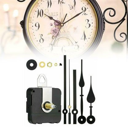 1X Replacement Quartz Clock Movement Mechanism Motor & Metal Hands & Fittings AU