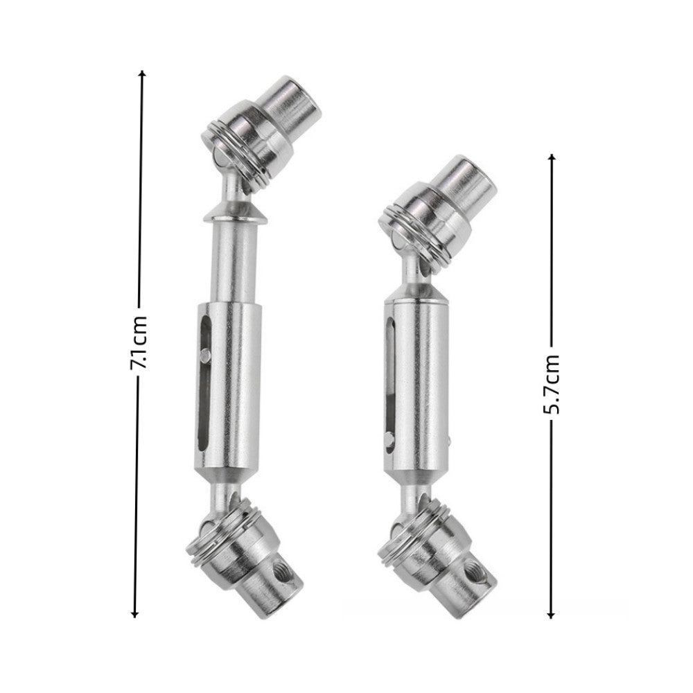 2pcs Drive Shaft for WPL D12 C14 C24 B14 B24 B16 B36 C64-1 MN D90 D98 MN99S