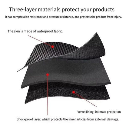 WaterProof Travel Watch Case Zippered Smartwatch Holder  Jewelry Storage