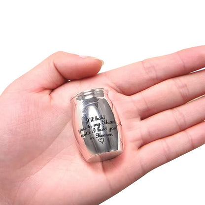 Small Pet Memorial Urn Ashes Holder Keepsake Box for Dog Cat Cremation Funeral