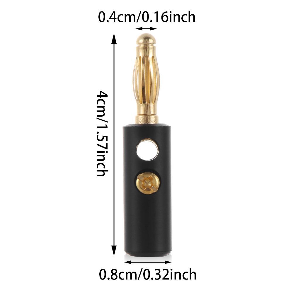 Speakers Accessories Wire Cable Connector Speaker Plugs Banana Plugs Audio Jack