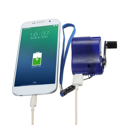 Power Bank Power Crank Dynamo Emergency Charger Phone Charging Manual Charger