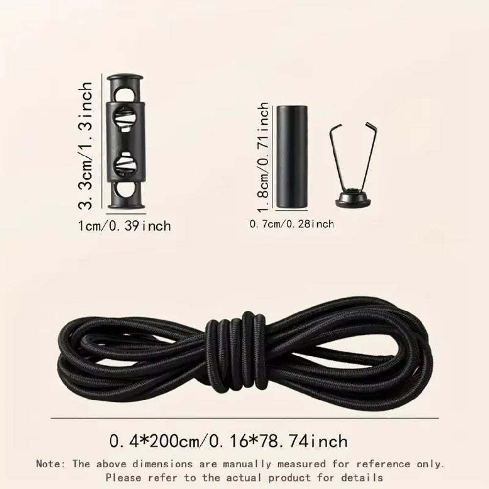 2M Pants Elastic Waist Drawstring Cord Lock Stopper Sewing Band Accessories