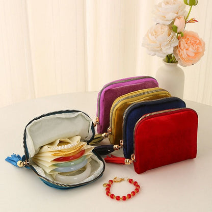 Bracelet Display Pouch Portable Jewelry Storage Bag Travel Jewelry Organizer