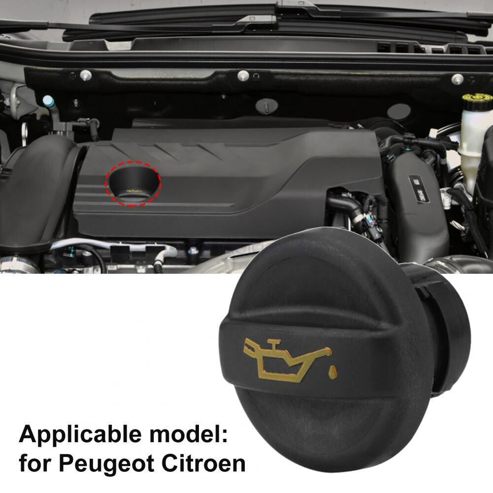 AU OIL FILLER CAP FITS FOR PEUGEOT 3008 206 207 306 307 308 HDI DIESEL 1180.F9