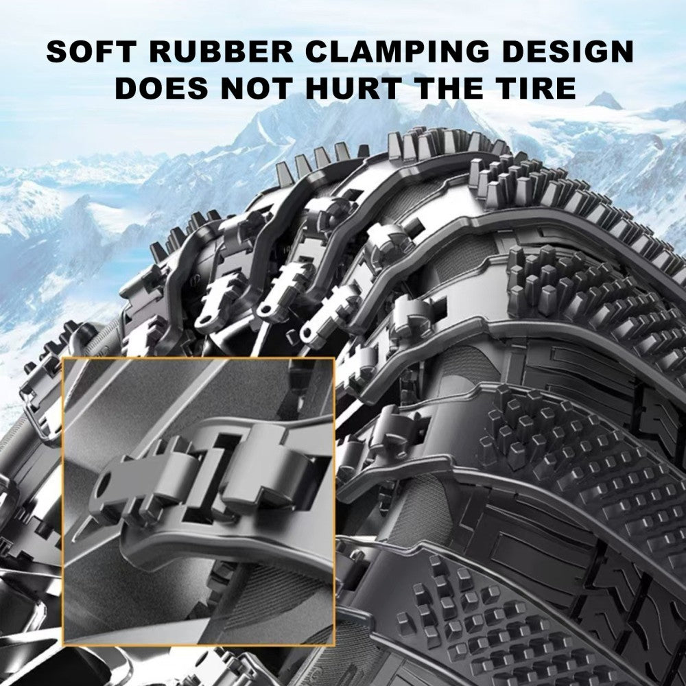 8Pcs Anti-skid Snow Mud Winter Wheel Tires Cable Chains For Car Universal Tyre