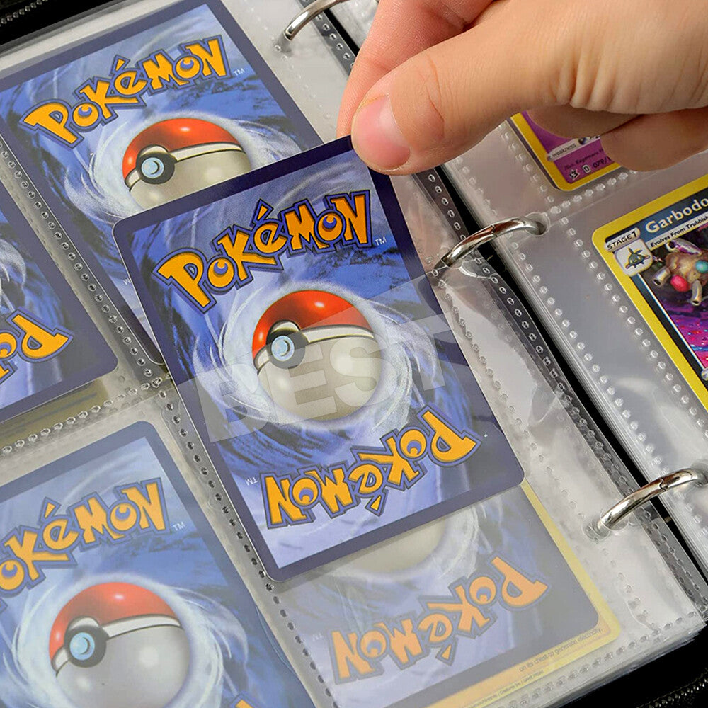 For Pokemon Cards Binder Album Book Game Card Collectors Holder 400 Card Spots