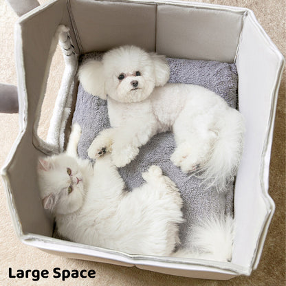 Foldable Washable Pet House Four Seasons Dog Bed Cat Kennel Enclosed Dog House