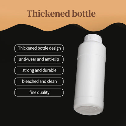 Plastic Reagent Storage Bottles 50pcs White Sample Containers for Lab Chemical