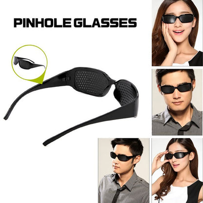 1 Pack Pinhole Glasses Eyesight Vision Correction Eye Exercise Anti-Myopia Holes