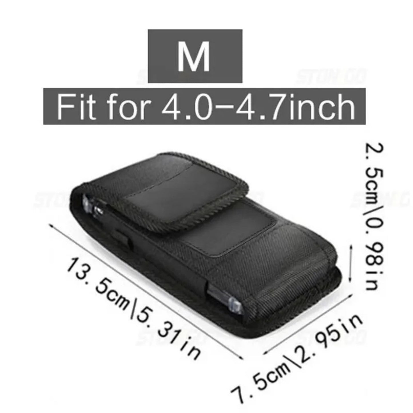 Universal Men Waist Bag Mobile Phone Belt Clip Case Mobile Phone Holster Pouch