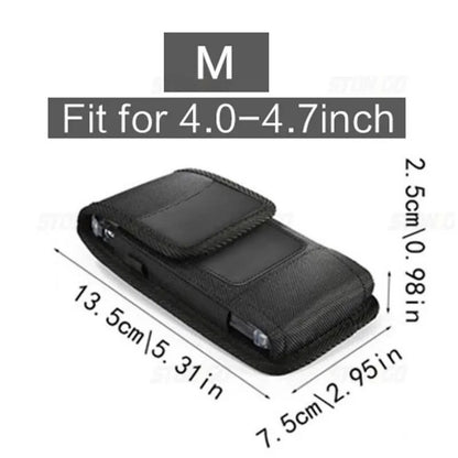 Universal Men Waist Bag Mobile Phone Belt Clip Case Mobile Phone Holster Pouch